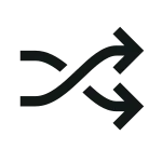 Shuffle SVG Icon